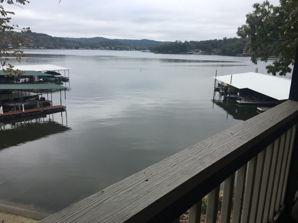 Lake Ozark Deck View