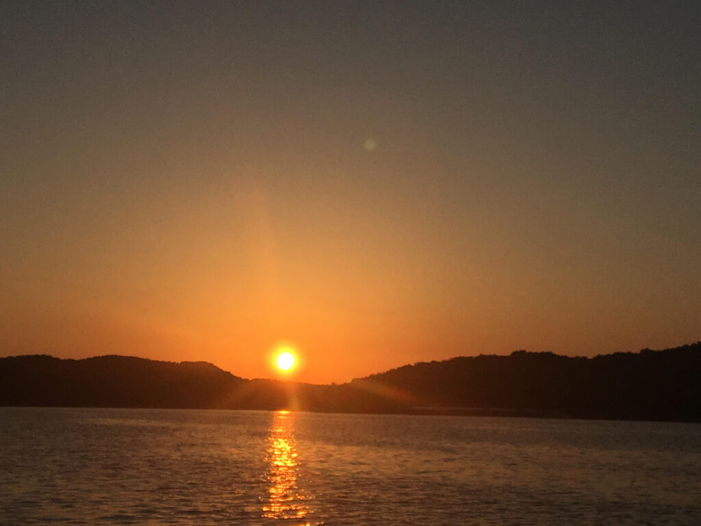 Sunset on Lake of the Ozarks