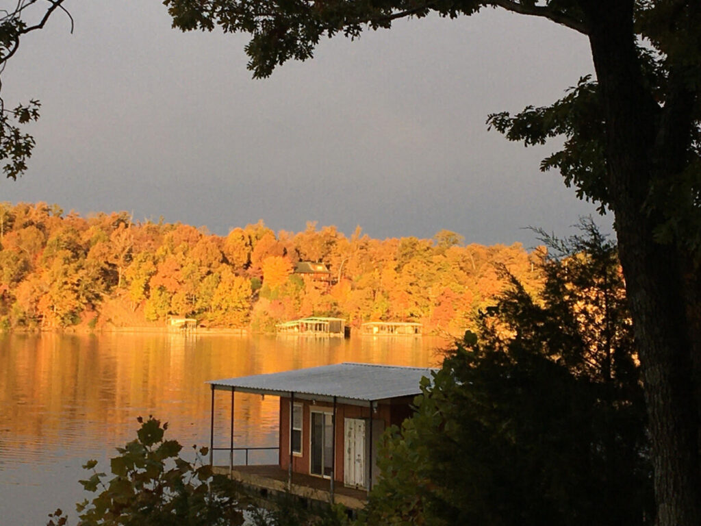 Sunset in Gold Lake Ozark